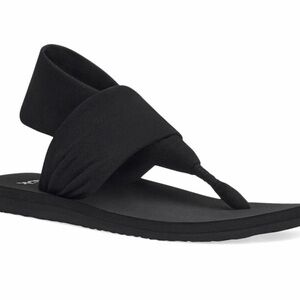 Sanuk Black Women's Sandals